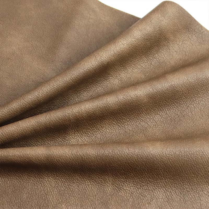 Cracked Imitation PU Leather Costume Materials