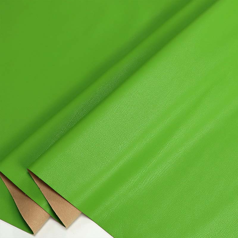 Super Soft Woolen Backing Elastic PU Faux Leather for Clothes