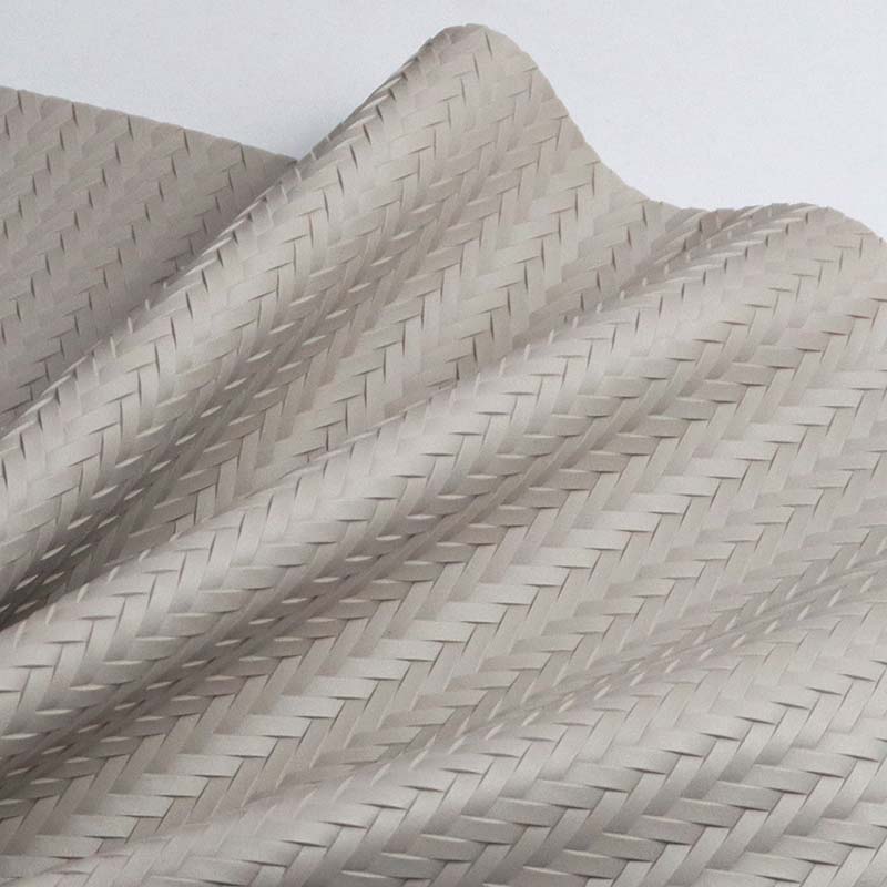 అవుట్‌డోర్ ఫర్నిచర్ నేసిన PVC లెదర్ ఫ్యాబ్రిక్