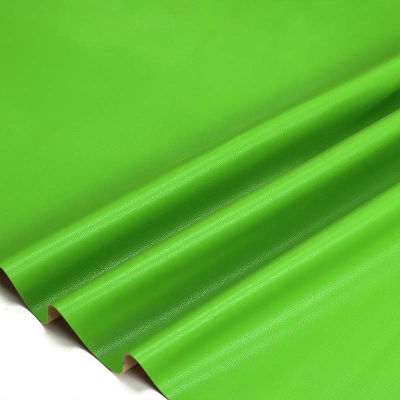 బట్టల కోసం సూపర్ సాఫ్ట్ ఉన్ని బ్యాకింగ్ సాగే PU ఫాక్స్ లెదర్